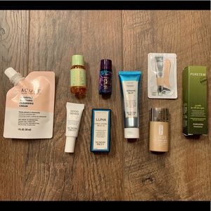 Skin Care Trial size/miniature bundle